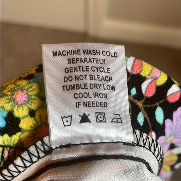 Multicolored Floral Trumpet Midi Skirt Size XL - Picture 8 of 8